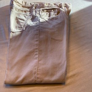 Banana Republic Cream Cord Jeans